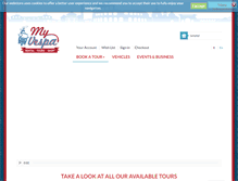 Tablet Screenshot of myvespatours.com